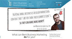 Desktop Screenshot of bentbusinessmarketing.com